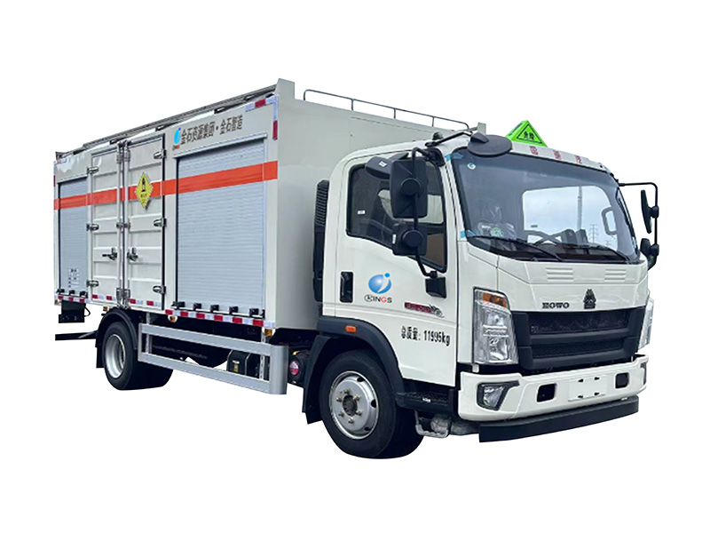 乳化炸藥全靜態(tài)現場混制多用途車
